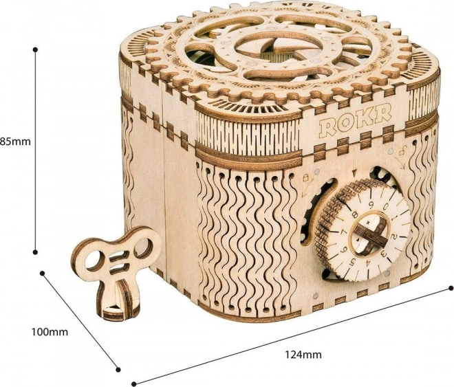 Roboline 3D Fa Ékszerdoboz Kirakó
