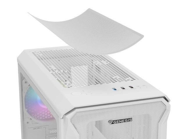 Genesis irid 503 lite argb számítógépház