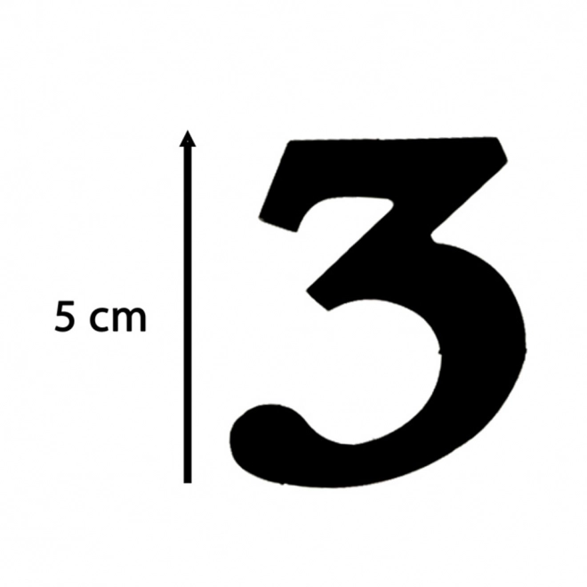 Fekete modern fali óra 12 óra