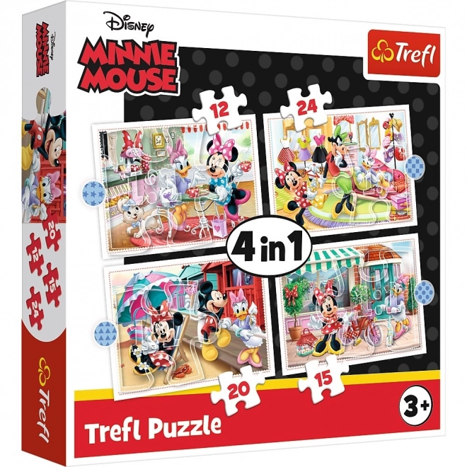 Minnie és barátai puzzle készlet