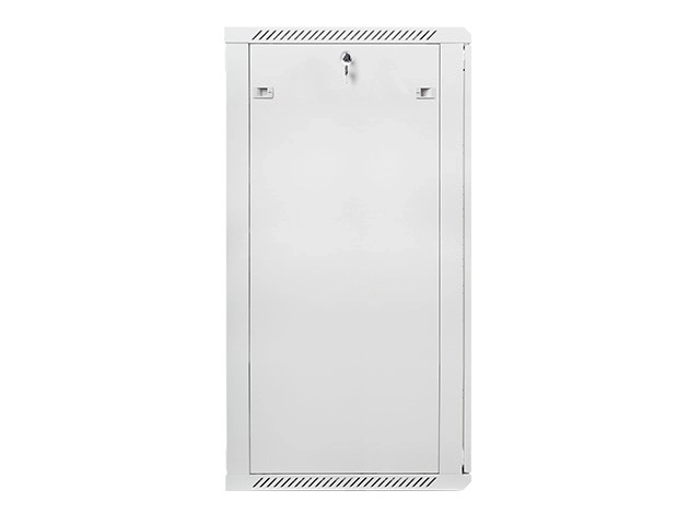 Fali szerelvény szekrény 19" 27U 600x600 mm üvegajtókkal