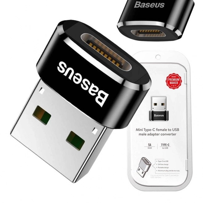 Baseus usb adapter fekete