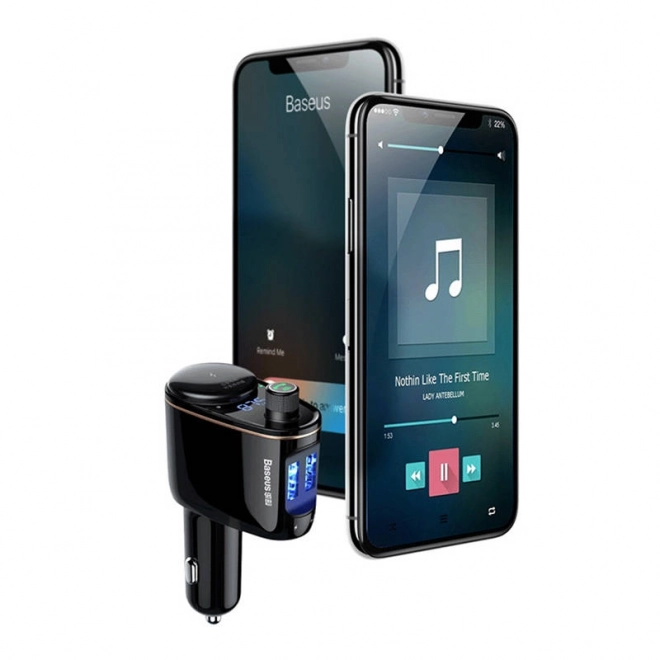 Bluetooth MP3 autós adó Baseus fekete