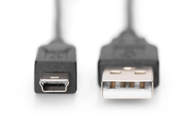 Usb 2.0 nagysebességű kábel CANON USB A/miniUSB B 1m fekete