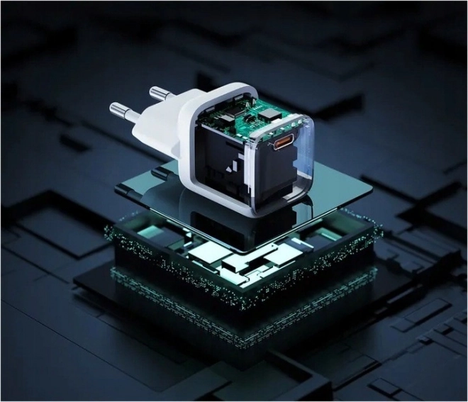 Omnia II Mini gyors USB-C hálózati töltő PowerDelivery 30W