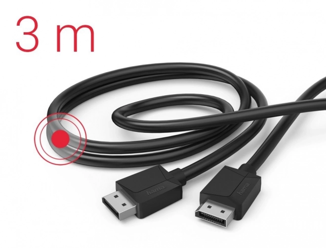 DisplayPort kábel Ultra HD 4K 3m