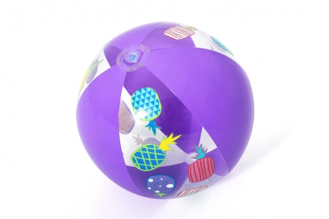 Vidám mintájú felfújható labda 51 cm