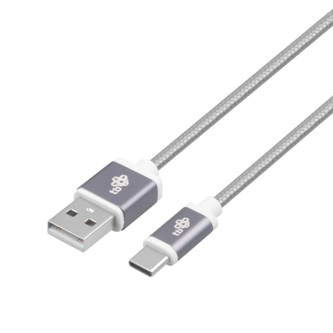 Prémium szürke USB-USB C kábel 1,5 m