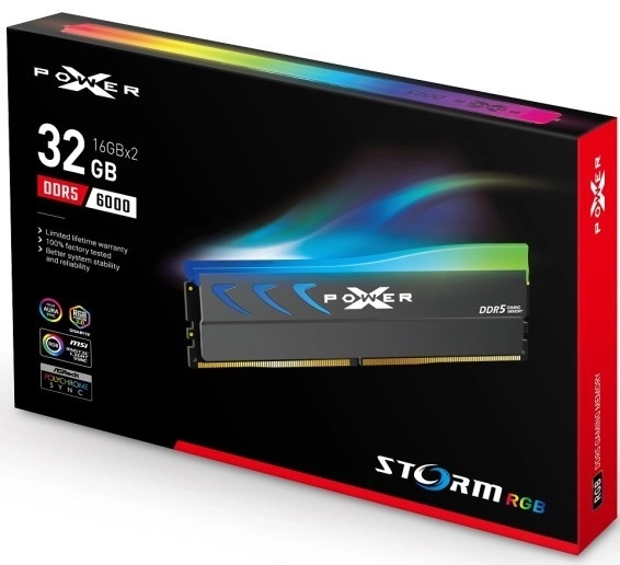 Xpower Storm RGB DDR5 Memória 32GB