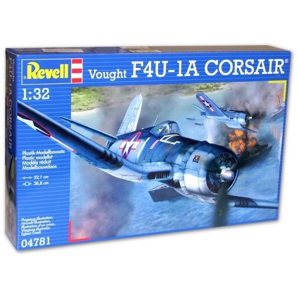 Vought F4 U Corsair műanyag repülőgép modell