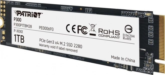 Gyors SSD Tárhely 1TB M.2 PCIe Gen 3