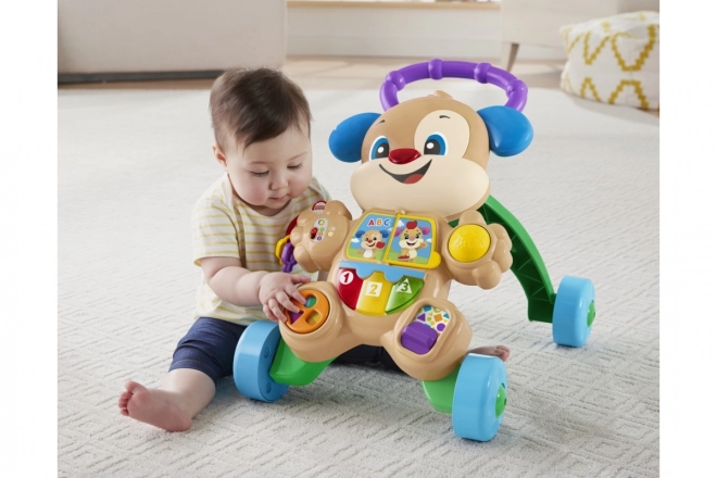 Fisher-Price vidám tanulás kutyusos járássegítő