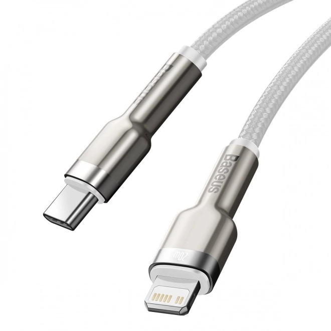 Baseus Cafule USB-C - Lightning kábel PD 20W 2m fehér