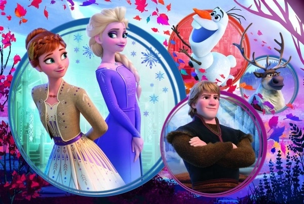 Puzzle - Frozen 2: Nővéri kaland (160 darabos)