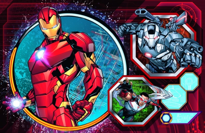 Avengers minipuzzle 54 darabos