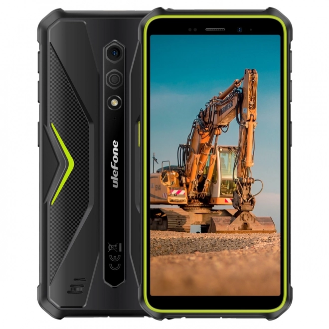 Páncél X12 okostelefon 5,45" 3/32GB IP68/IP69K zöld