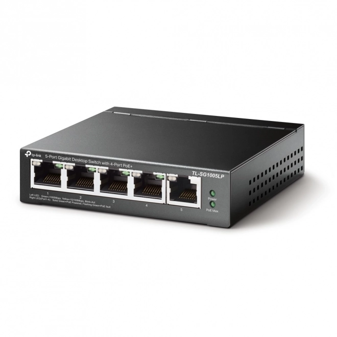 TP-Link SG1005LP 5 portos Gigabites PoE+ kapcsoló
