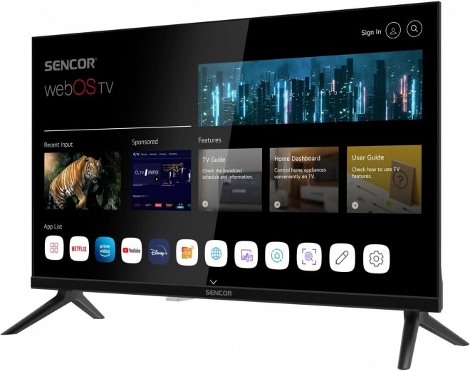 Intelligens felület webOS