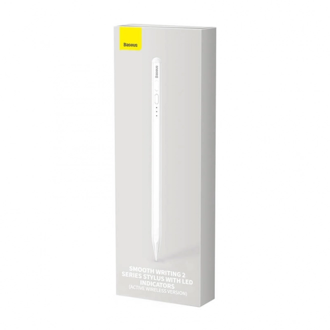 Baseus Smooth Writing 2 Stylus Toll LED Jelzőkkel fehér