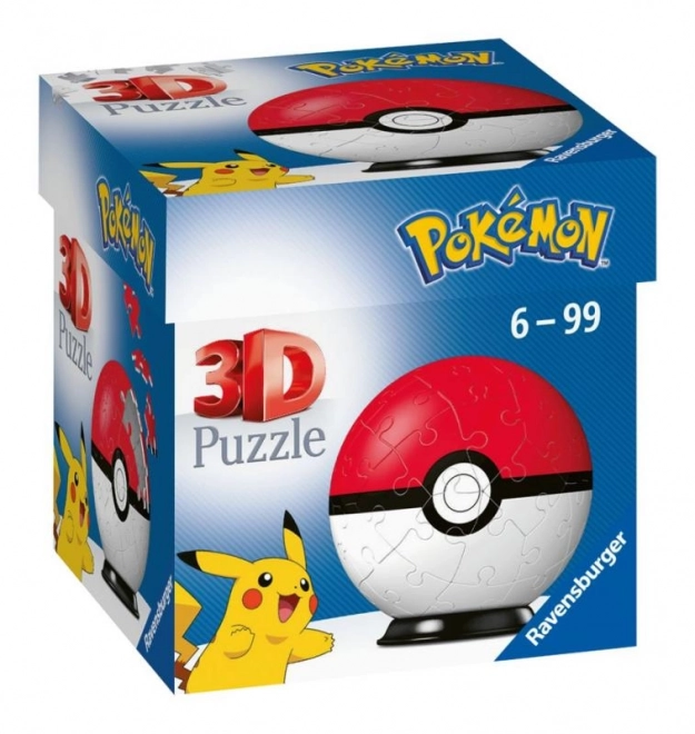 Pokémon 3D Puzzle Gömb 54 Darabos