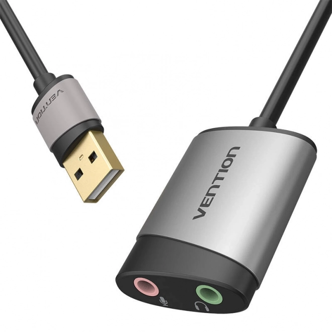 Külső USB hangkártya Vention szürke