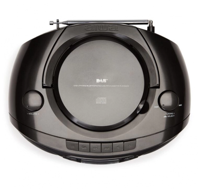 Hordozható Boombox DAB + CD/MP3/USB/TAPE/BT lejátszó