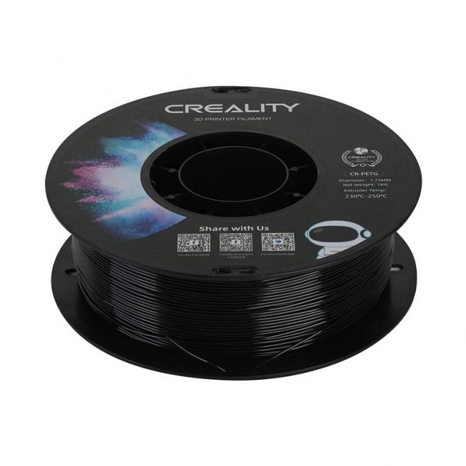 Creality fekete CR-PETG 3D nyomtató filament