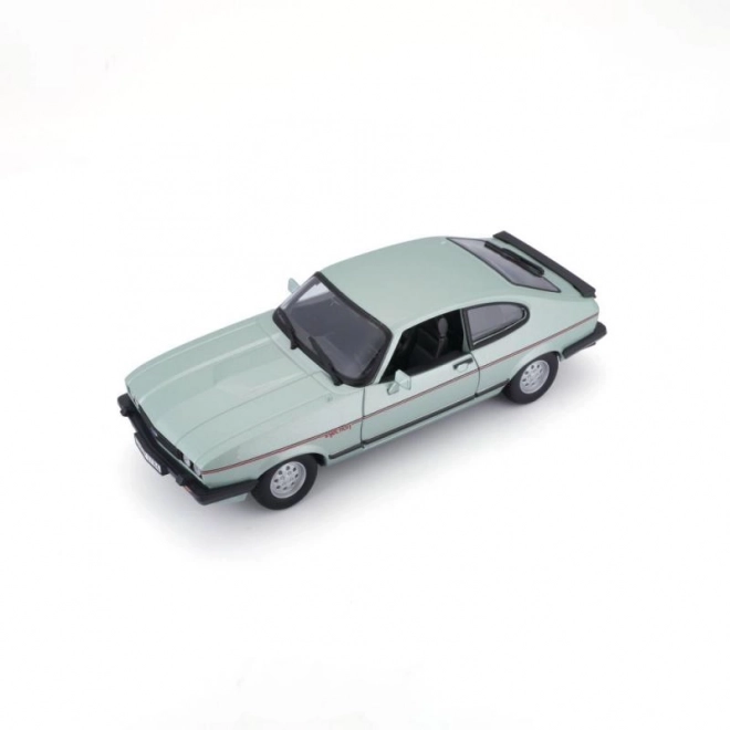 Bburago Ford Capri 1982 világoszöld modellautó