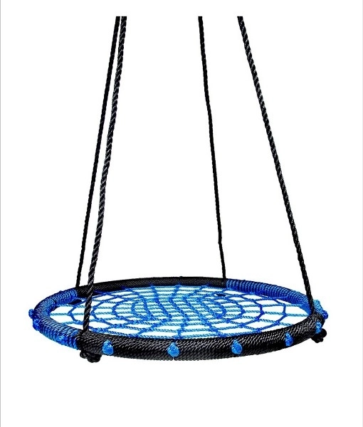 Zöld kerek hinta 80 cm – Kék