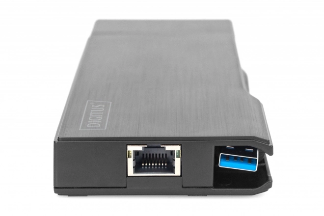 7-portos asztali USB állomás 4K és VGA funkcióval laptophoz
