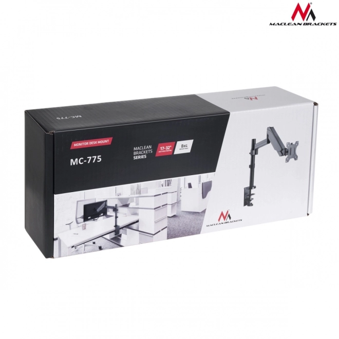 Gázrugós monitor tartó 17"-32" Maclean