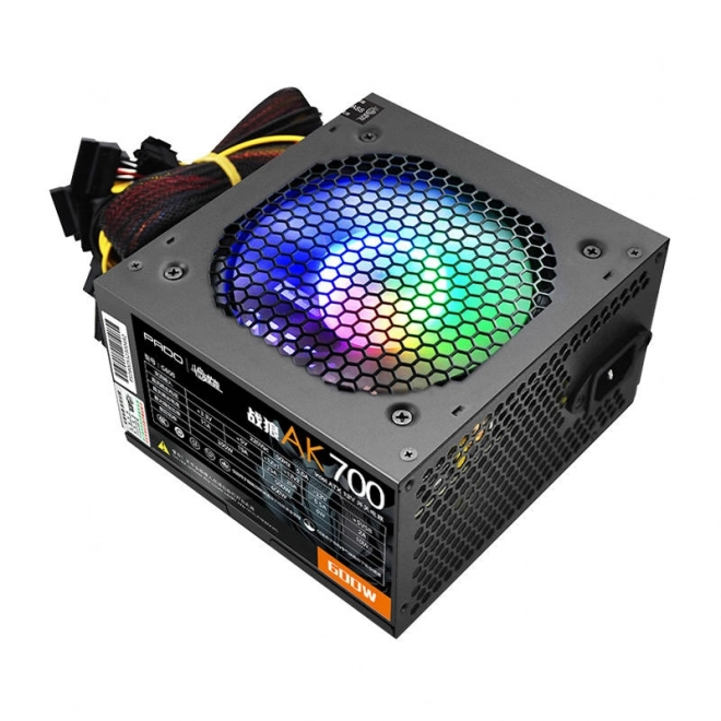 Aigo rgb 700w fekete tápegység