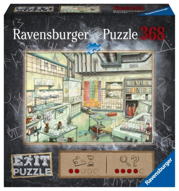 Ravensburger Exit puzzle - Laboratórium 368 darab