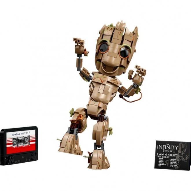 Lego szuper hősök - én vagyok groot