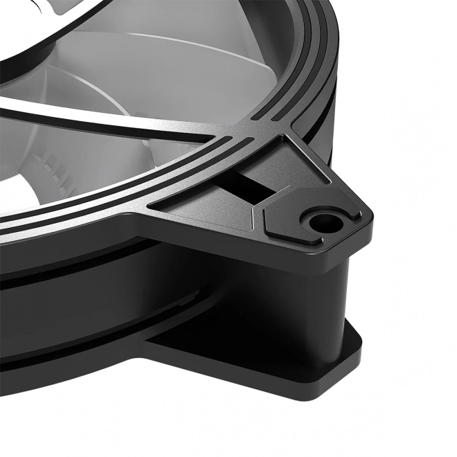 ARGB 140 mm ventilátor fekete
