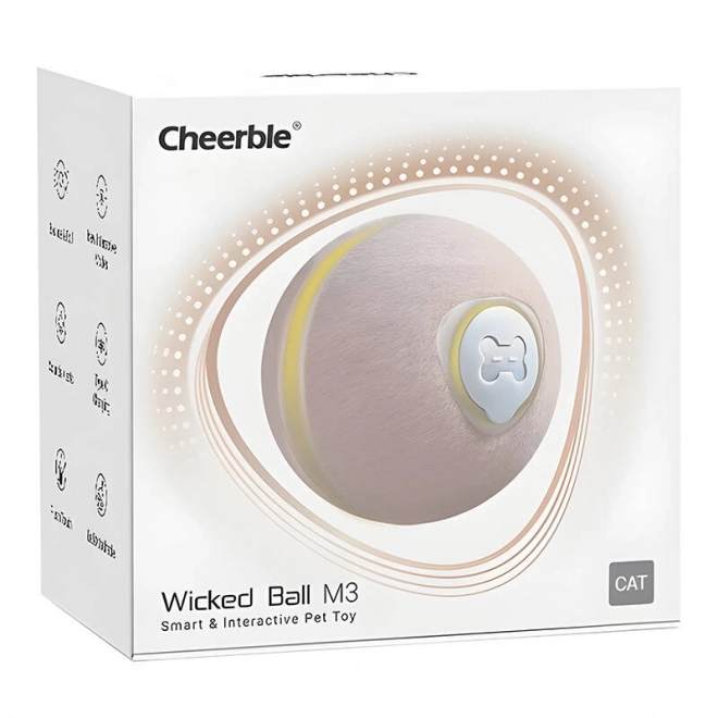 Interaktív Macskajáték Cheerble Wicked Ball