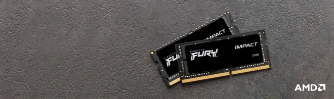 Kingston fury impact ddr4 sodimm memória 8gb 3200mhz