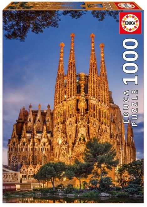 Puzzle Educa Sagrada Familia 1000 darabos