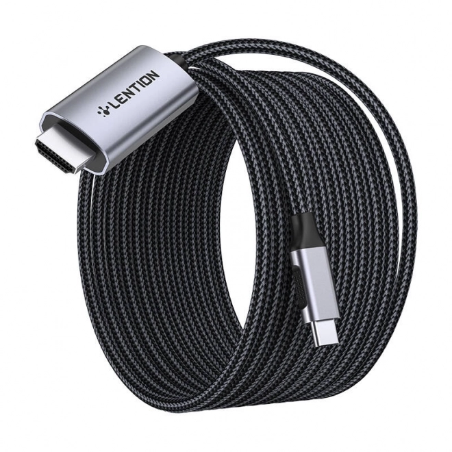 usb-c kábel 4k hdmi 3m szürke