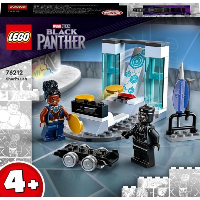 Shuri laboratóriuma LEGO készlet