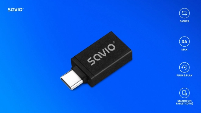 Usb-a - usb-c savio adapter