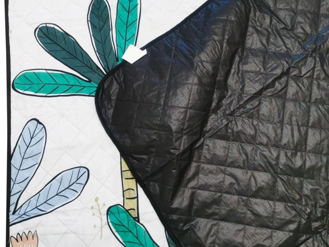 Nagy méretű, vízálló piknik- és strandpléd pálmafákkal