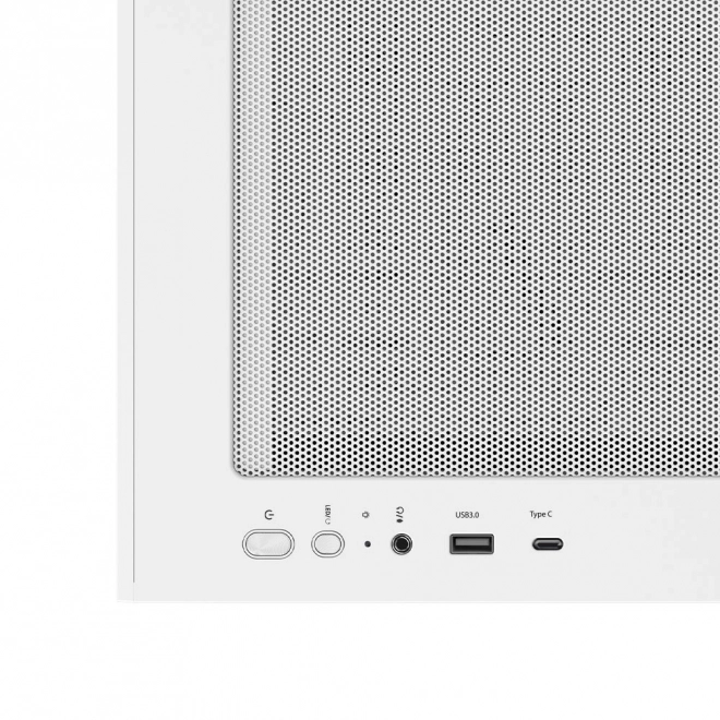 Fehér mATX Mini Torony P30 Air ARGB Ventilátorokkal