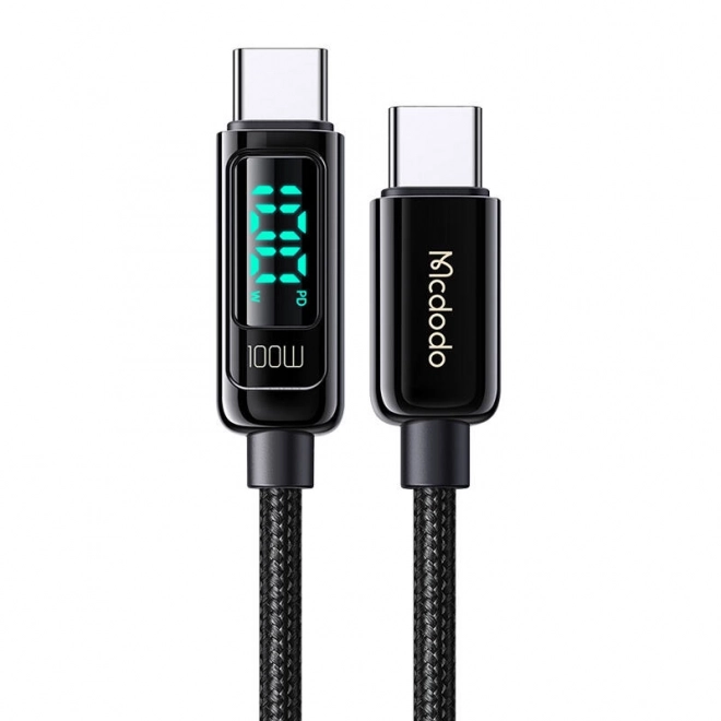 Mcdodo erős 100W USB-C kábel, 1.2m