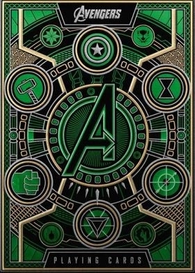 Avengers zöld kártyapakli