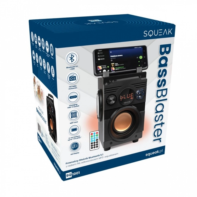 BassBlaster Bluetooth hangszóró