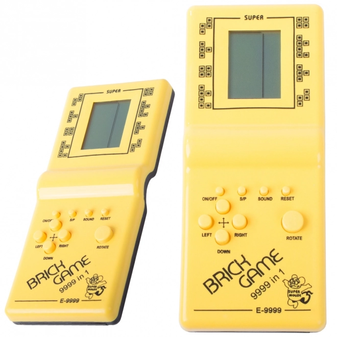 Elektronikus zsebkonszolás retro Tetris játék