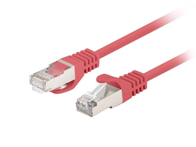Cat6 FTP patch kábel 1m 10 darabos piros