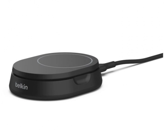 Magnetikus töltőállvány Qi2 15W fekete PSU-val