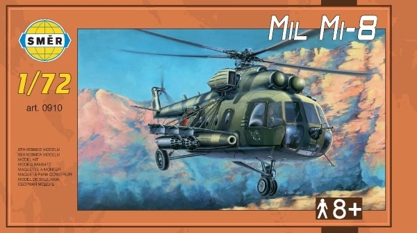 Mil Mi-8 helikopter modell 1:72